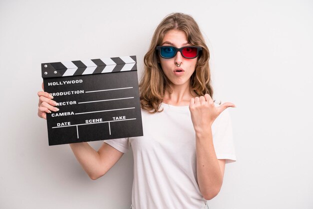 Teenager-Mädchenfilm und Filmkonzept