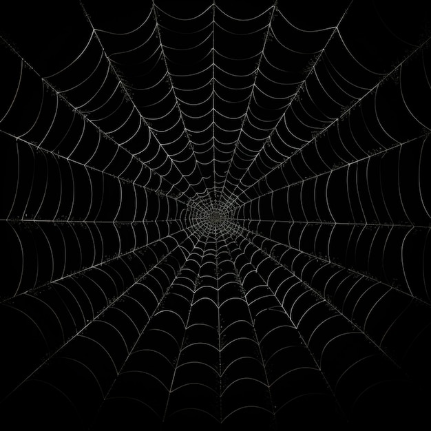 teia de aranha translúcida transparente estilo halloween