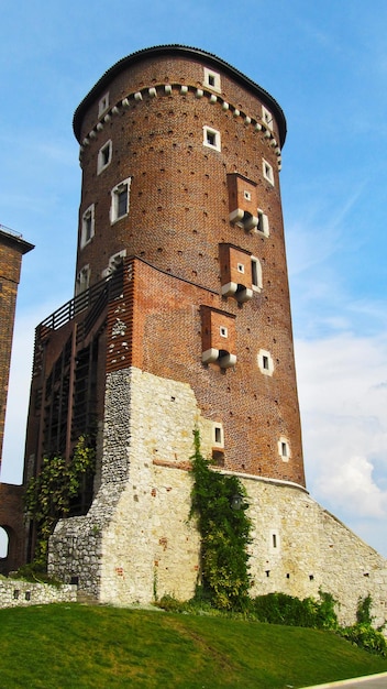 Teil des architektonischen Komplexes Wawel