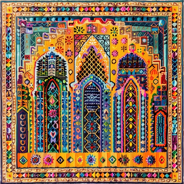 Tejido de colores