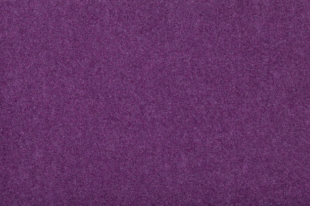 Tejido de gamuza mate morado oscuro Terciopelo textura de fieltro,