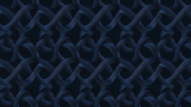 Tejido intrincado azul oscuro
