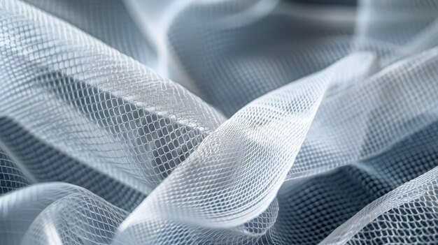 Tejido nanotecnológico que se teje a sí mismo en ultra alta resolución que muestra la intersección de la moda y la tecnología