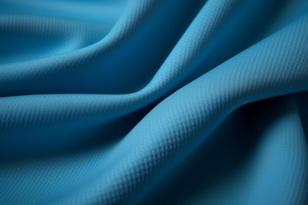 un tejido de seda azul con un fondo azul