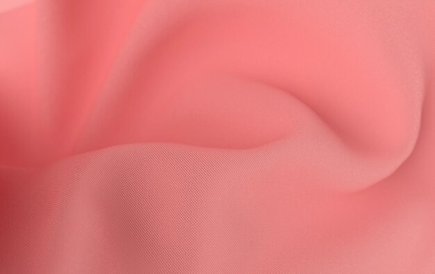 Tejido textil suave de lujo en movimiento 3d render Resumen moderno algodón rosa fondo 3d