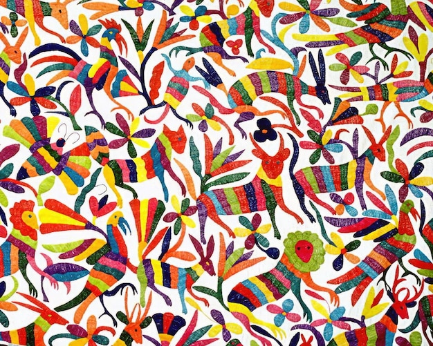 Tejidos abstractos de fondo Decoración textil de cerca