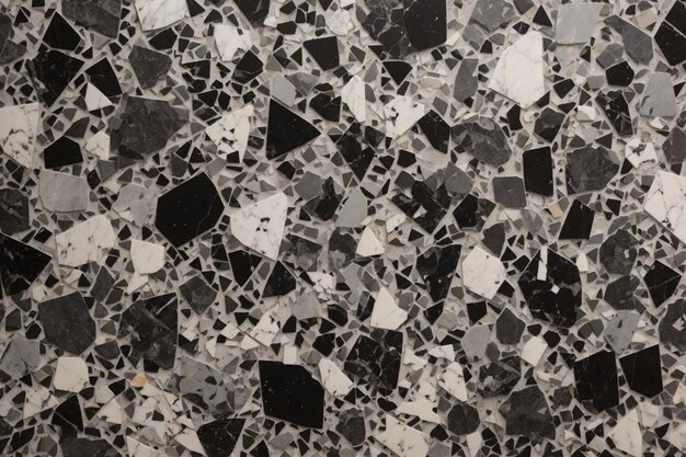 Tejidos de mosaico de terrazzo de fondo de mármol de Terrazzo de trasfondo de terrazzos de AI generativo