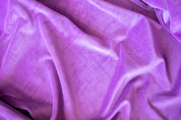 Tejidos o telas de textura lila para prendas de vestir de moda