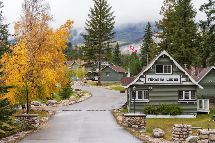 Tekarra Lodge Parque Nacional Jasper Montañas Rocosas canadienses Alberta Canadá