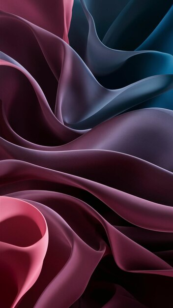 una tela colorida con un fondo púrpura y negro