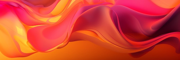 tela de diseño de textura de onda colorida de seda satén rojo telón de fondo rosa ilustración HD