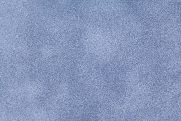 Tela de gamuza mate azul claro con textura de terciopelo,