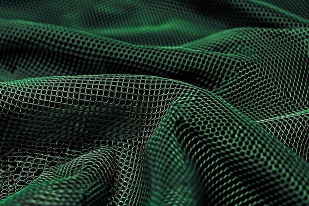 tela holográfica preta clara textura ondulada fundo abstrato gradação verde