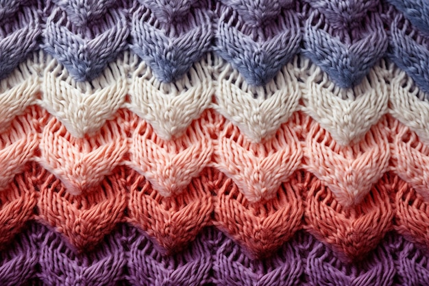 tela de lana de punto de fondo de macro textura superficie de tejido suave y acogedor con patrón