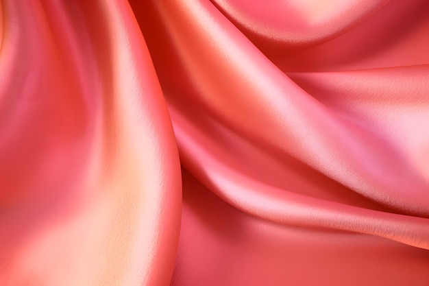 Tela de lujo de fondo abstracto rosa suave pastel o pliegues ondulados o ondulados de satén de textura de seda grunge