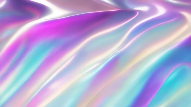 Tela perla brillante tela multicolor brillante Fondo de tela iridiscente