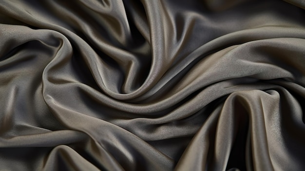 Una tela de seda negra con fondo blanco y una tela negra que dice 'seda negra'
