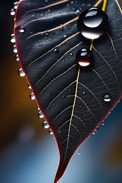 Foto telefon-hintergrundblatt mit wassertropfen