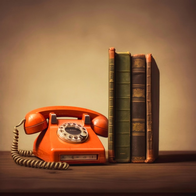 Telefon und Buch