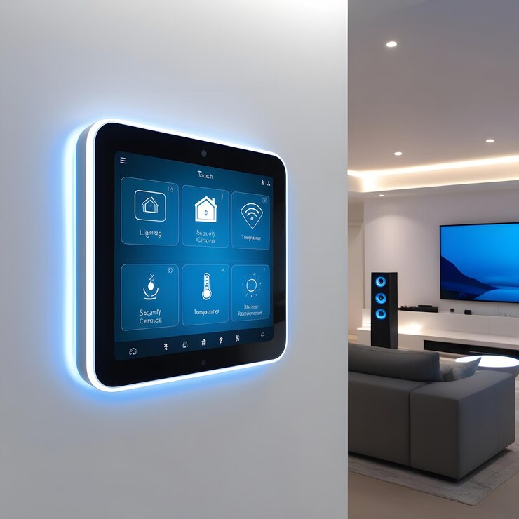 un teléfono inteligente con una pantalla de LED azul que dice cita aplicación cita