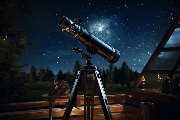 Foto el telescopio starry_night_explorer