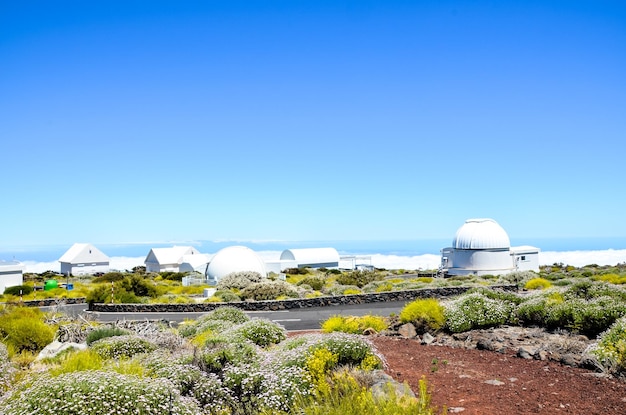 Teleskope der Sternwarte des Teide