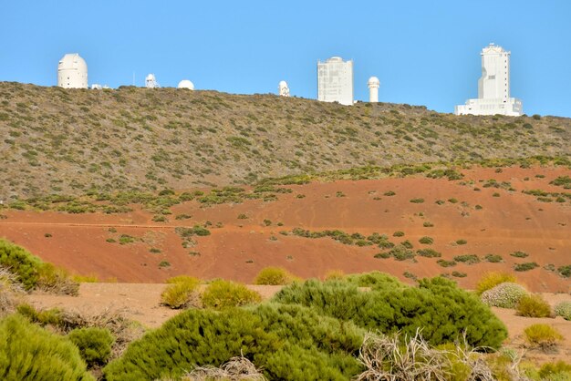 Teleskope der Sternwarte Teide auf Teneriffa, Spanien.