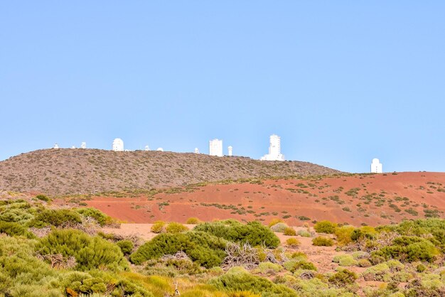 Teleskope der Sternwarte Teide auf Teneriffa, Spanien.