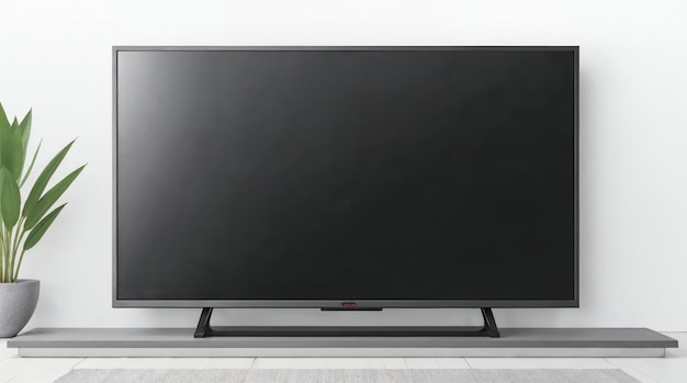 Televisão moderna de tela plana