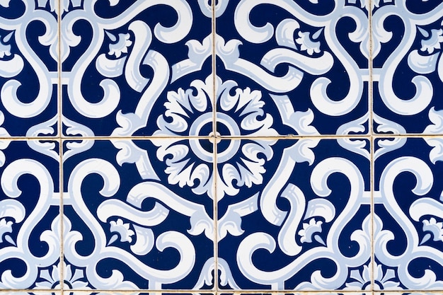 Telha tradicional portuguesa azulejo