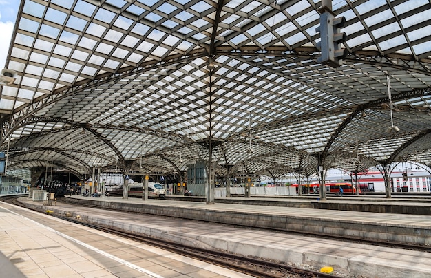 Telhado da estação principal de Colônia