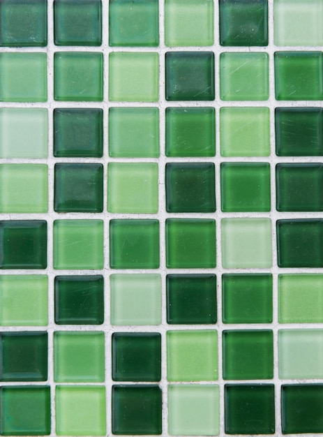 Foto telhas de fundo de mosaico colorido