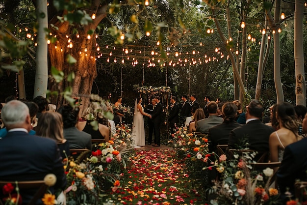 El telón de fondo de las bodas
