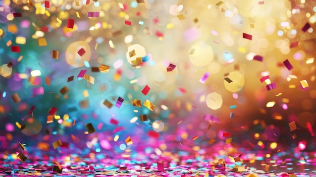 telón de fondo de celebración con amplio espacio para anuncios de eventos