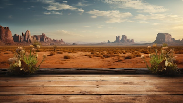 Foto telón de fondo del desierto