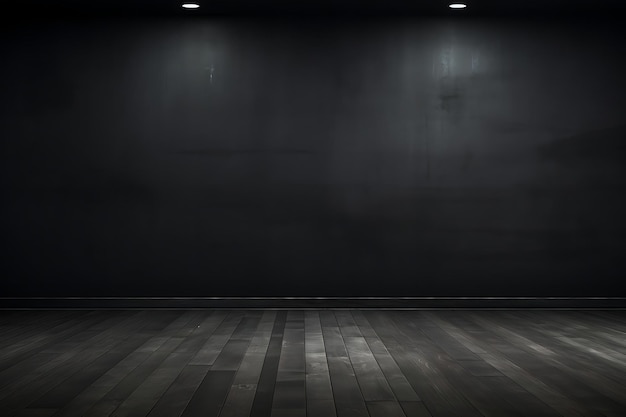 Foto telón de fondo de la habitación oscura del estudio
