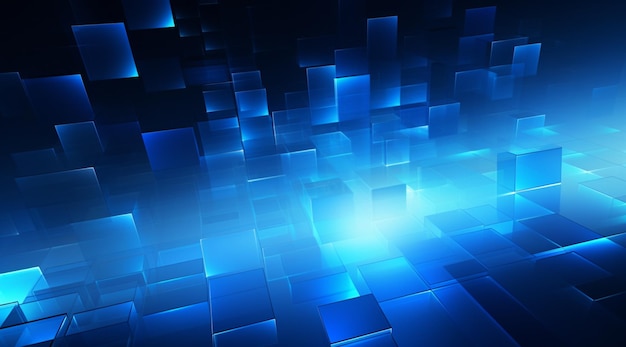 Telón de fondo de negocios azul brillante