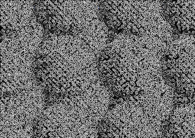 Telón de fondo de patrón de laberinto blanco y negro horizontal