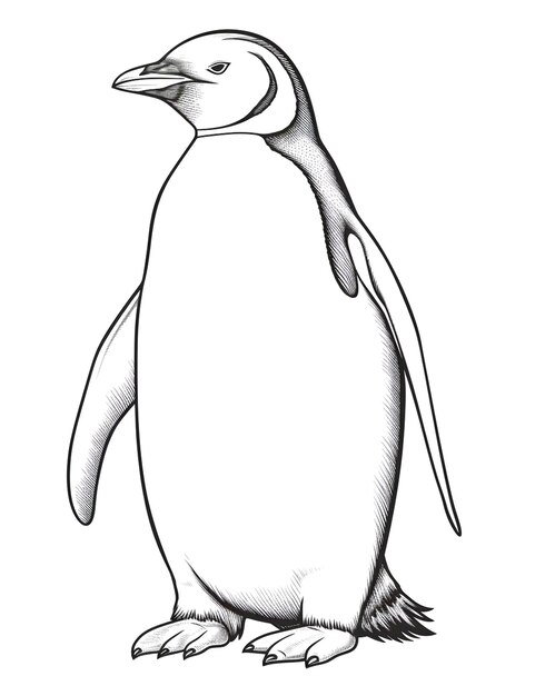 Foto telón de fondo para el pingüino