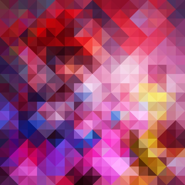 Telón de fondo poligonal abstracto colorido Efecto poligonal bajo telón de fondo polígono