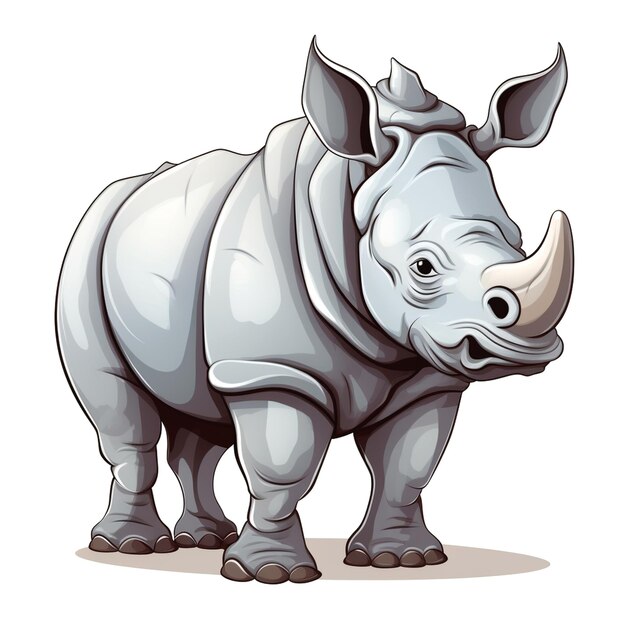 Foto telón de fondo para el rinoceronte