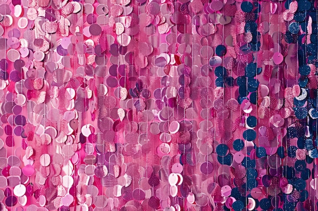 Telón de fondo de tela de pañuelo rosado brillante IA generativa