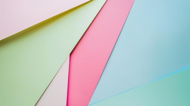 Un telón de fondo visualmente agradable con una textura de papel de colores abstractos