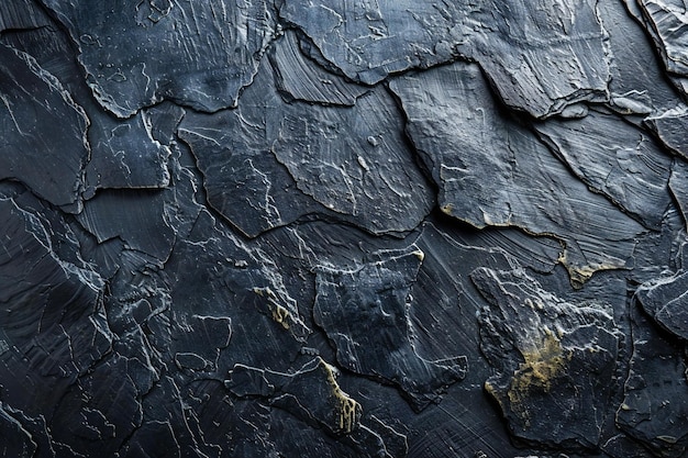 Telón de tablero de fondo negro textura de color gris oscuro patrón sin costuras primer plano de alta resolución