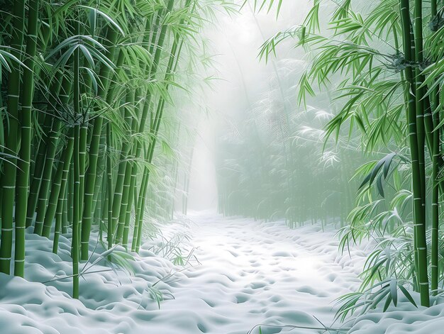 Foto tema da floresta de bambu papel de parede da floresta do bambu bosque de bambu sereno