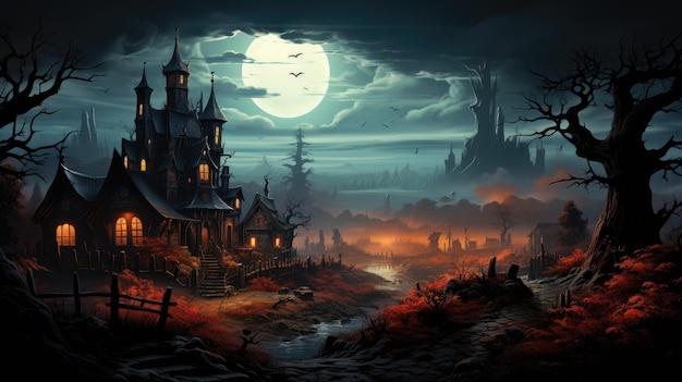 Tema de fondo de Halloween