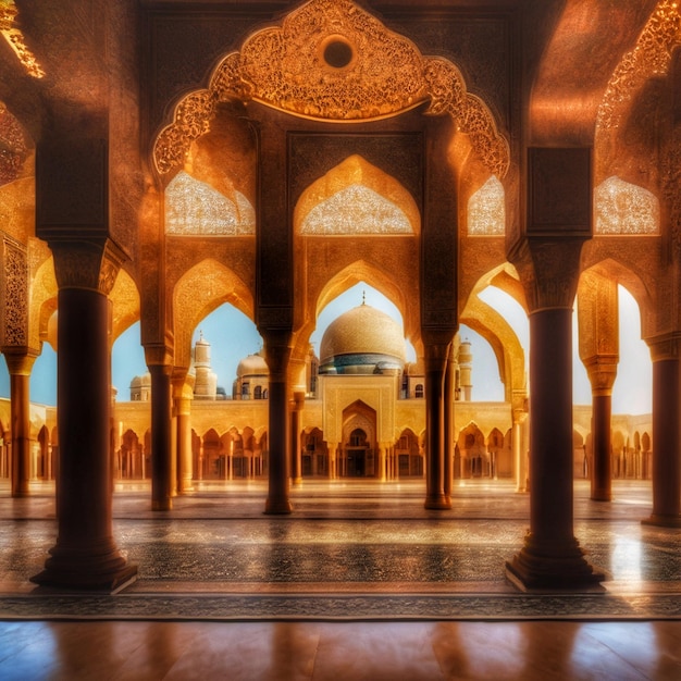 Foto tema de la mezquita