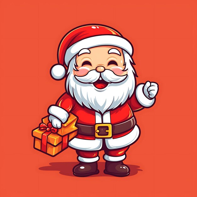 Tema de Navidad dibujos animados Papá Noel Papá Noel con regalos Feliz Navidad Papá Noel Ilustradores