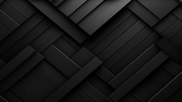 Foto tema oscuro patrón geométrico fondo negro 4k patrón de textura moderna