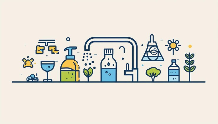 Foto un tema que retrata la importancia del acceso al agua potable